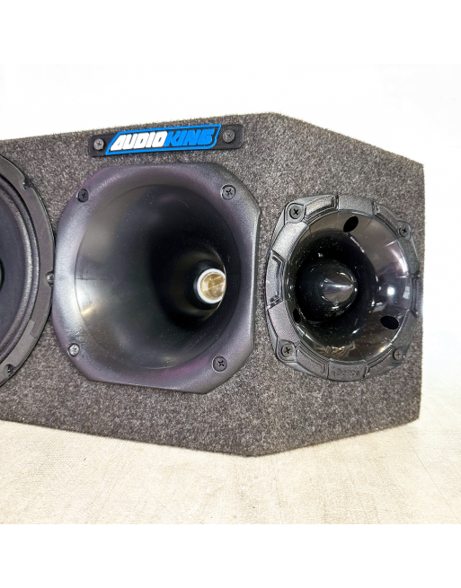 RACK DS18 CON 2 MEDIOS DE 8", 2 DRIVERS Y 2 TWEETERS