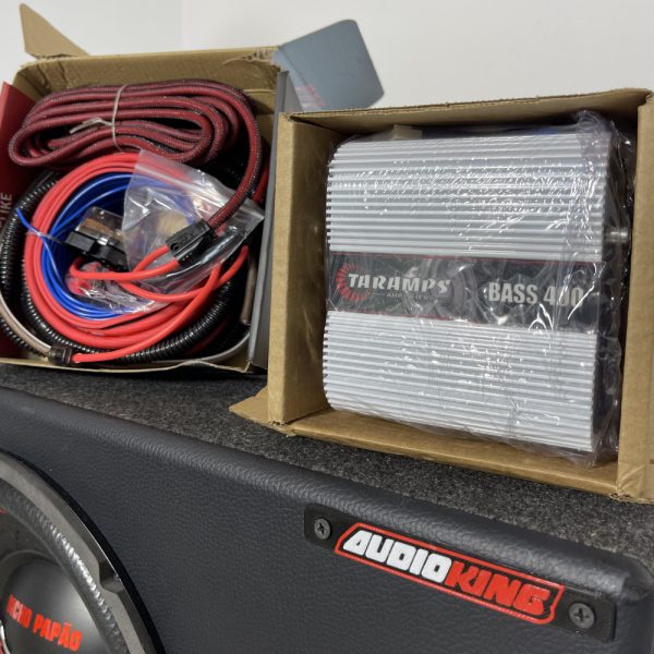 2 Combo Bomber Bicho Papao 12″ 400 RMS + Potencia + Kit + Cajon
