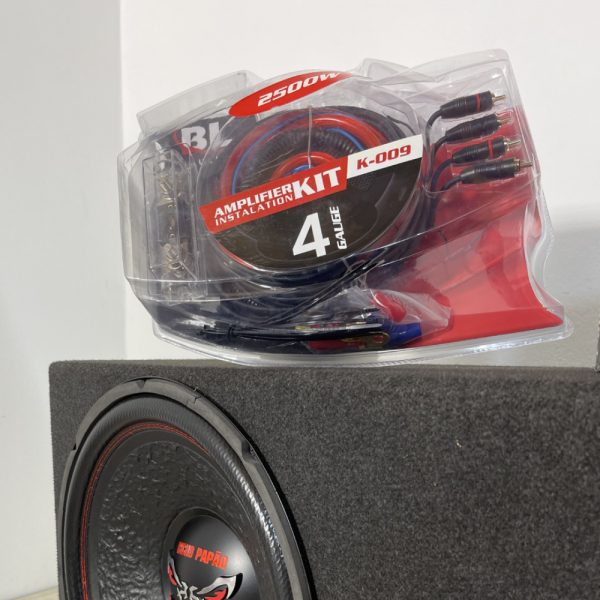 3 Combo Bomber Bicho Papao 15″ 600 RMS + Potencia + Kit + Cajon