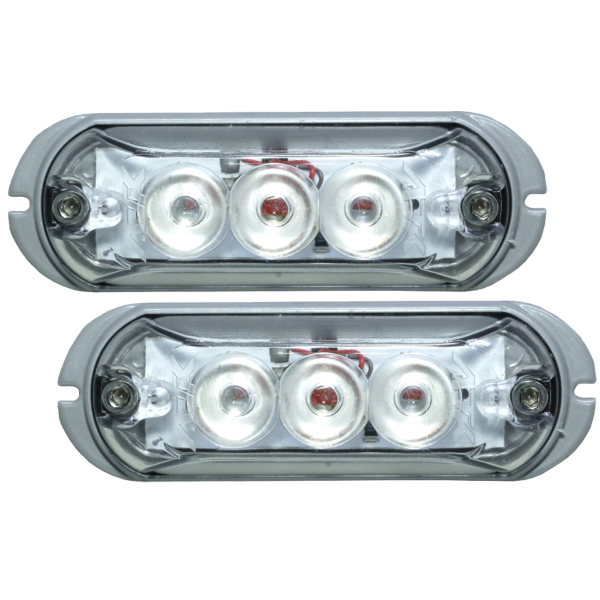 1 AJK PAR DE LUCES LED 9W STROBO
