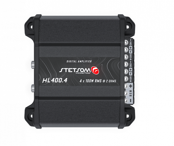 1 POTENCIA STETSOM 4 CANALES X 100W RMS HL400.4