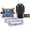 AJK KIT SMART CONTROL REMOTO + VOLTIMETRO + STROBOS 3W