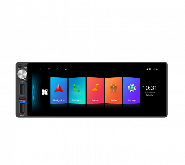 2 STEREO BLAULINE PANTALLA 6.8" ANDROID BLUETOOTH BCM-690A