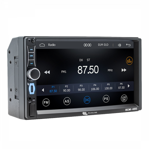 STEREO BLAULINE PANTALLA 7" BLUETOOTH USB TIPO C BCM-485