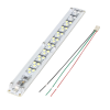 AJK MINI VUMETRO BLANCO BARRA LED