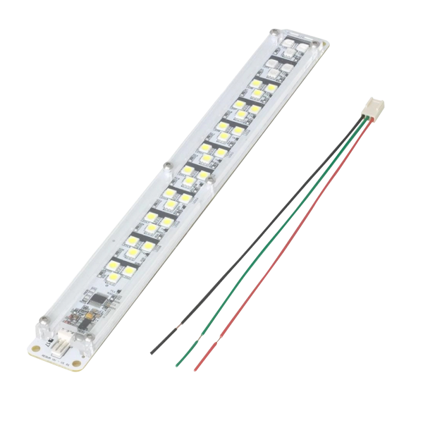 AJK MINI VUMETRO BLANCO BARRA LED