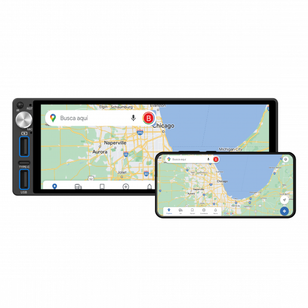 4 STEREO BLAULINE PANTALLA 6.8" ANDROID BLUETOOTH BCM-690A