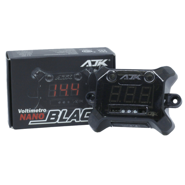 AJK VOLTIMETRO NANO BLACK