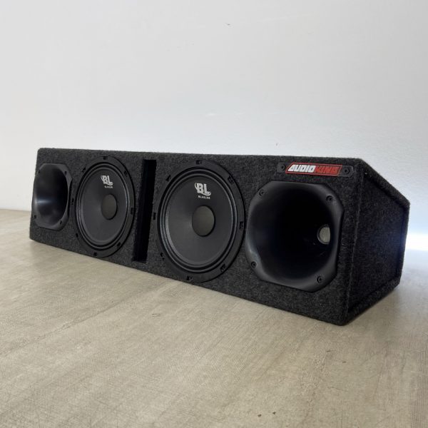 BLAULINE RACK SLOT PORT CON MEDIOS 8" Y DRIVERS