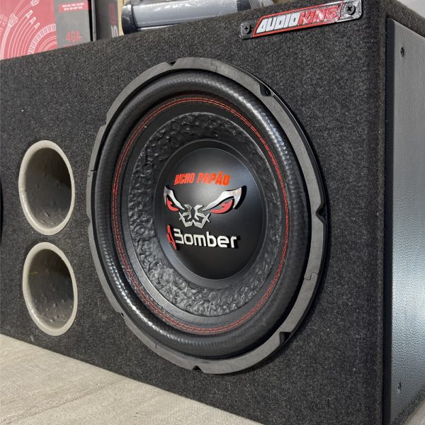 2 COMBO DOBLE SUBWOOFER BOMBER BICHO PAPAO 12″ 600W RMS