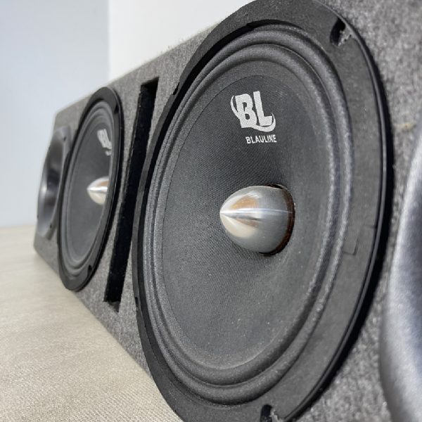 BLAULINE RACK SLOT PORT CON MEDIOS 8″ Y DRIVERS