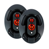 BOMBER PARLANTES 6X9'' CUATRIAXIAL MULTIVIAS 65 W BBR