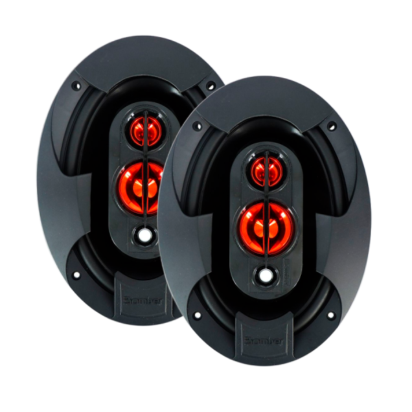 BOMBER PARLANTES 6X9'' CUATRIAXIAL MULTIVIAS 65 W BBR